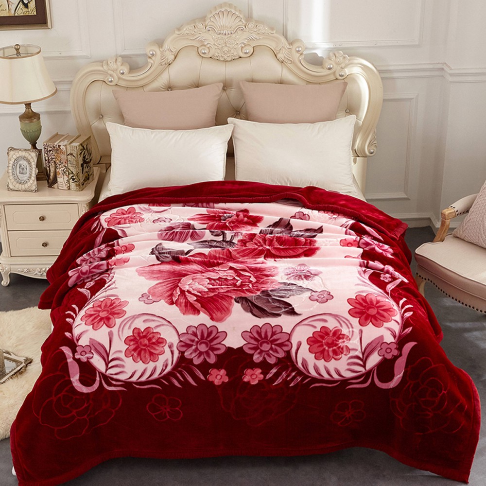 Comfortable microfiber blanket single kombol soft comfort