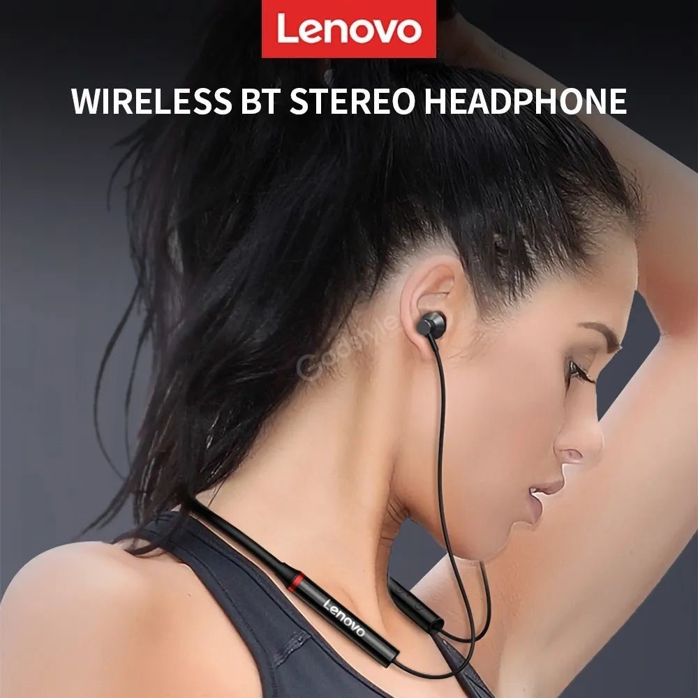 Lenovo HE05X Bluetooth Neckband Earphone