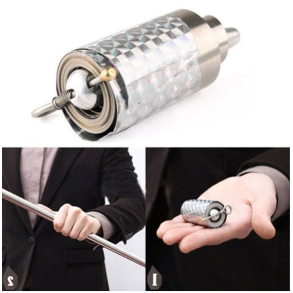 Stainless Steel Telescopic Stick Magic Wand Pocket Self-defense Stick Weapon