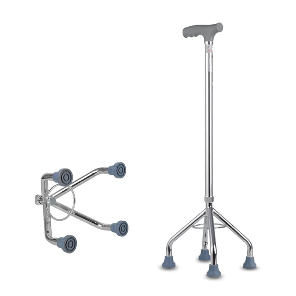Quad Cane Walking Stick ( Adjustable ) - Rab Stick - stick