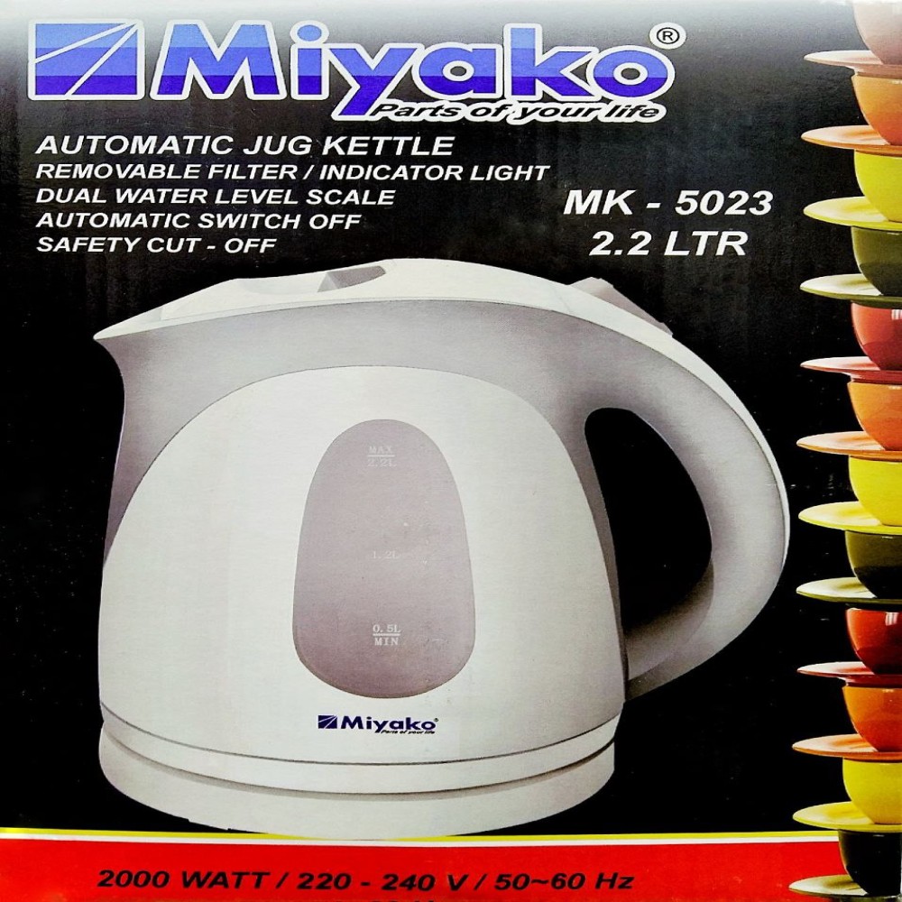 Miyako 2.2Ltr Electric Kettle Mk – 5023