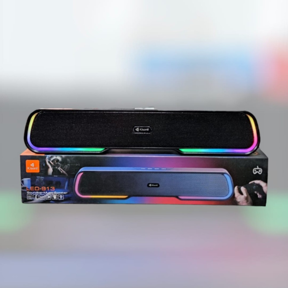 Kisonli Bluetooth LED-913 Soundbar Speaker