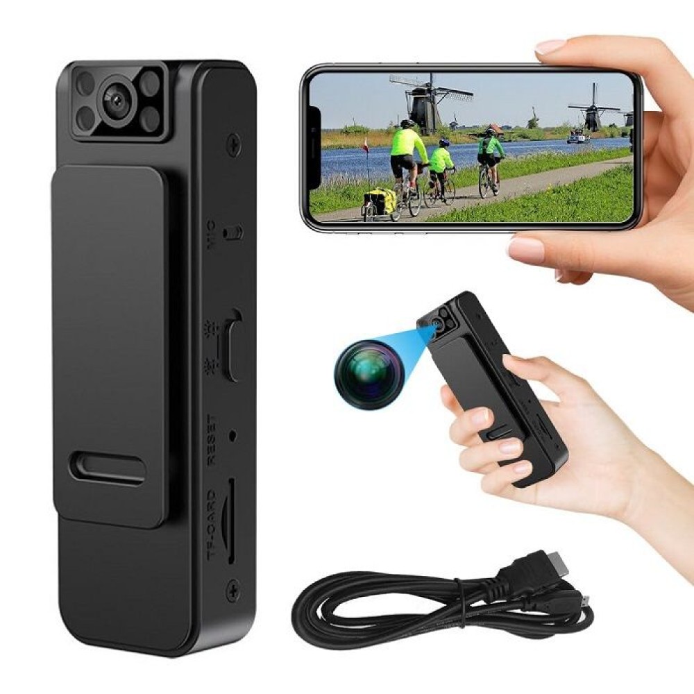 Mini Clip Body Camera HD 1080P Night Vision