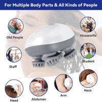 Scalp Head Hair Massager Electric Health Care Antistress Relax Body Massagem Deep Saude Tissue Prevent Body Massage
