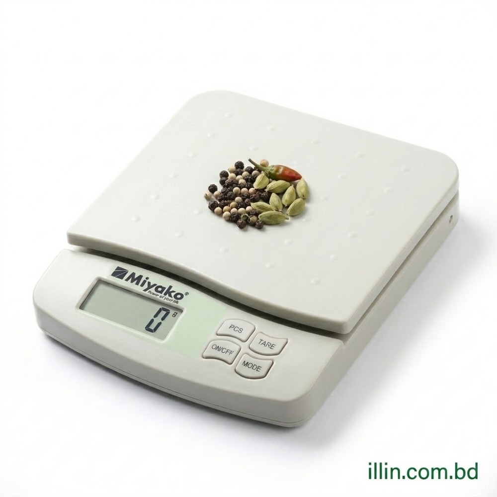 Miyako SF-550 Digital Kitchen Scale (25 kg Capacity)