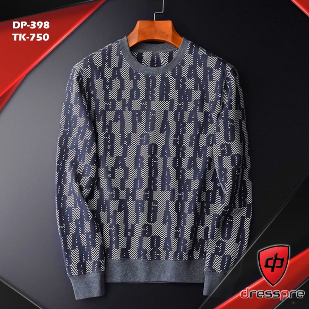 Alphabet designed Mens Sweatshirt